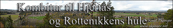 Kombitur til Hjerts - Sandefjords hyeste fjell og Rottenikkens hule - Banner -  Foto: Knut Ekanger