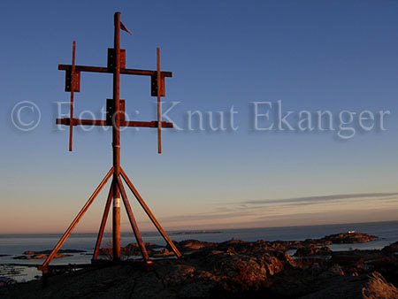 Signalen i Stavern - flott utsiktspunkt -  Foto: Knut Ekanger